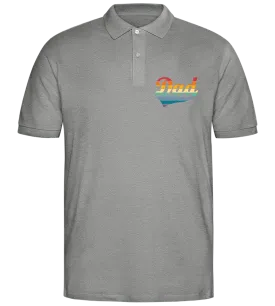 Dad Retro Design - Comfort men's polo shirt