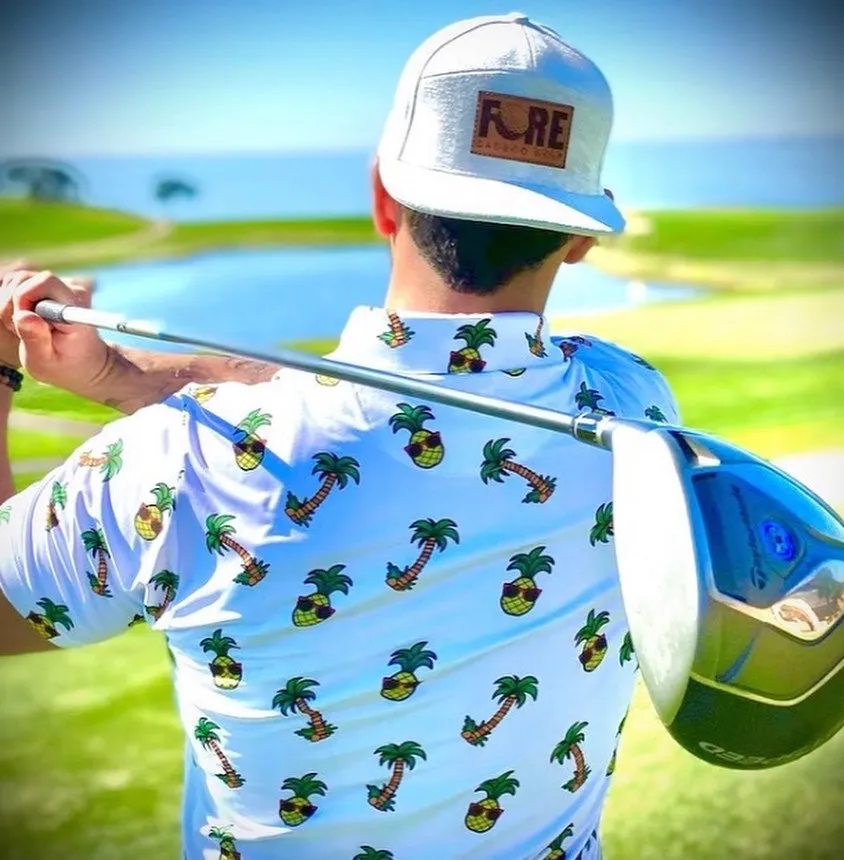 DadBod Golf Polo (Paradise)