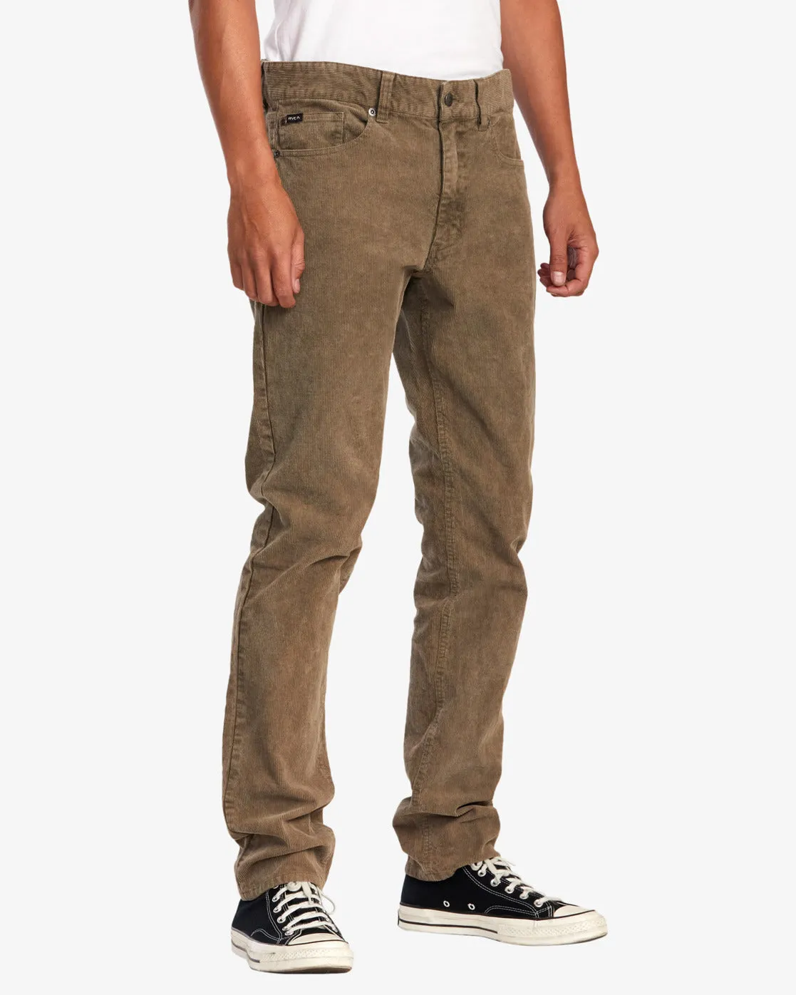 Daggers Pigment Corduroy Pants - Mushroom