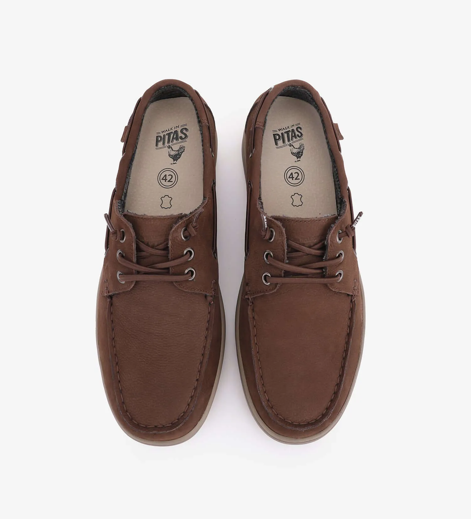 Daiki Leather Boat Shoes