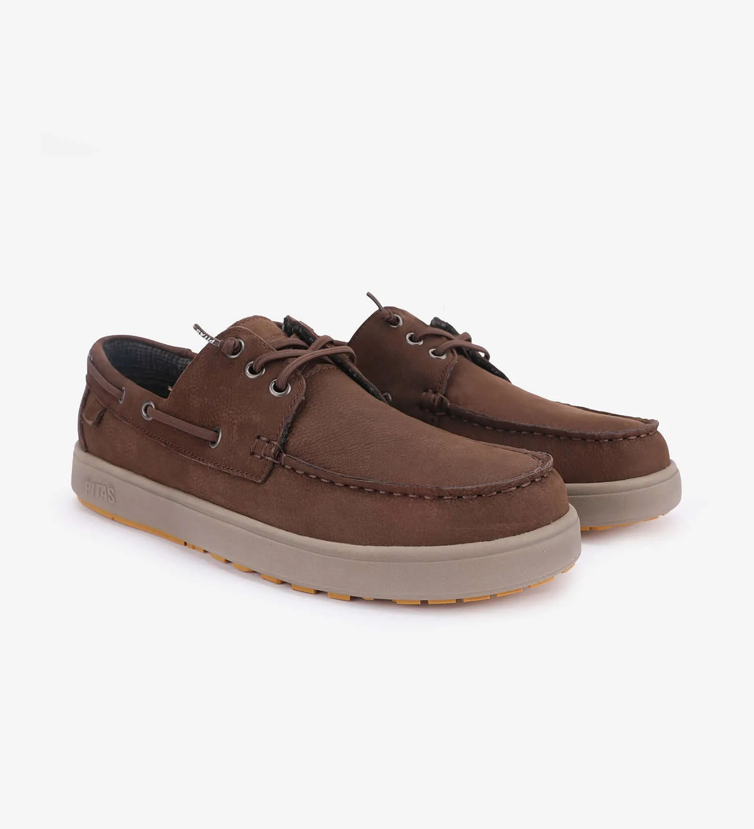 Daiki Leather Boat Shoes