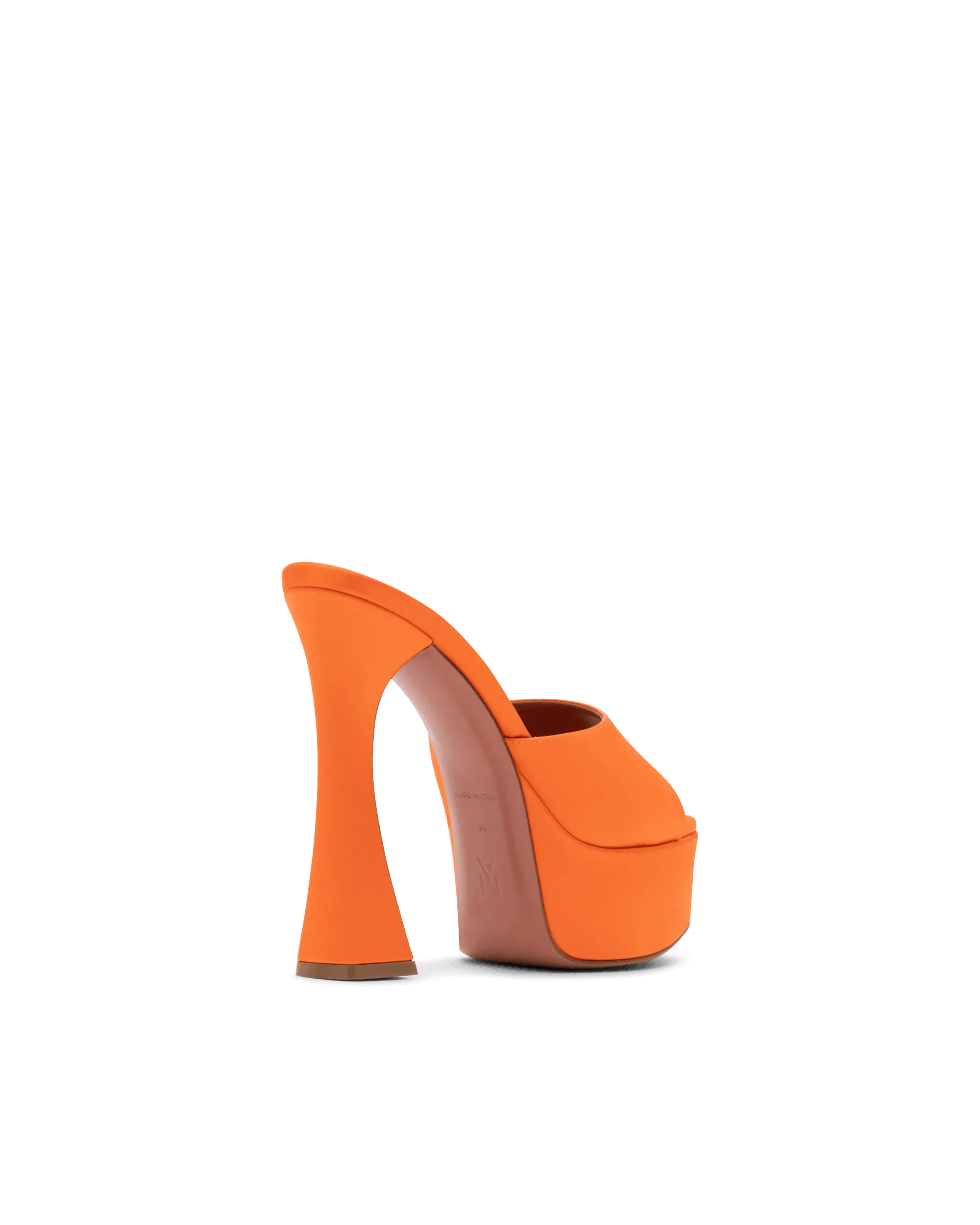 Dalida Satin Platform Heeled Sandals