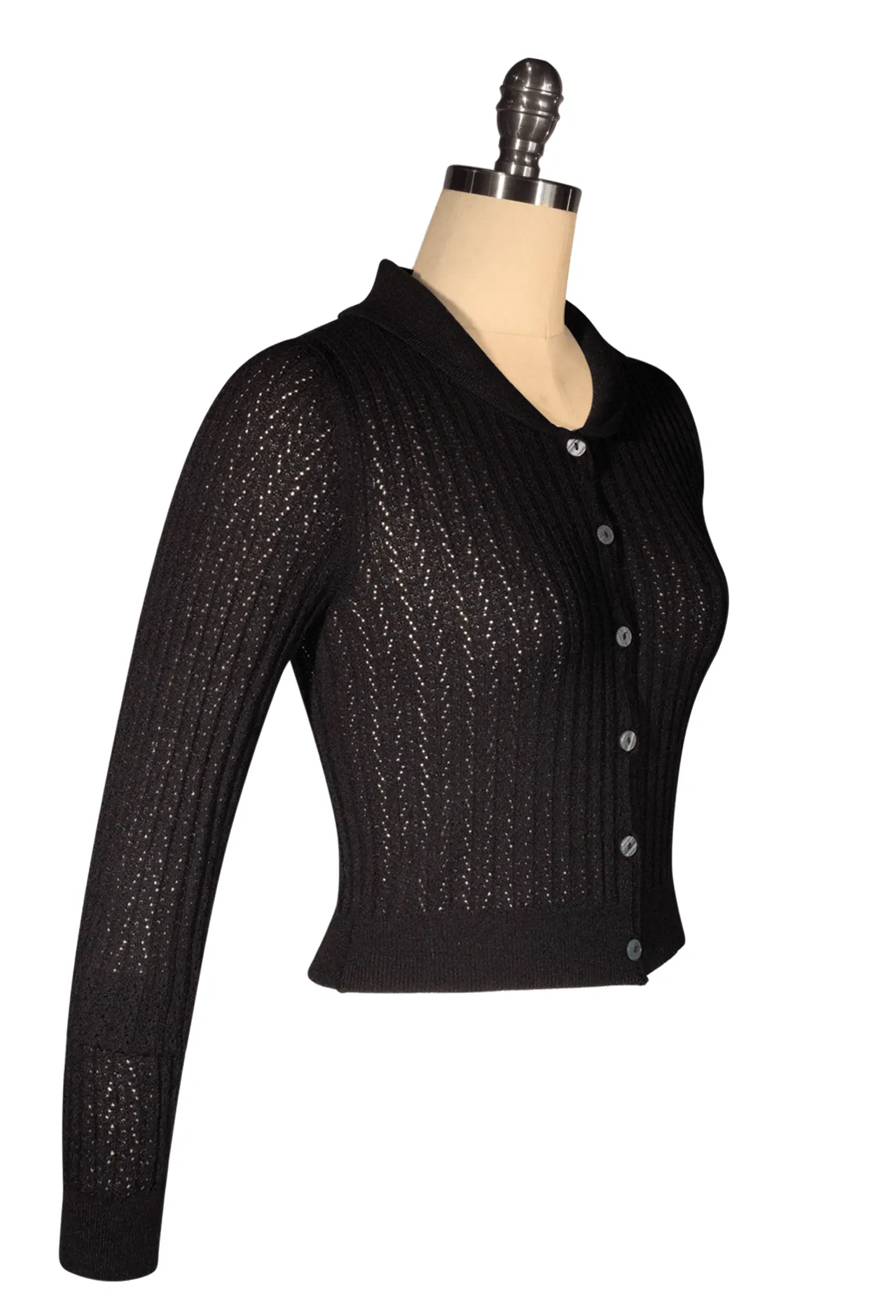 D'Amour Dickens Cardigan (Black)