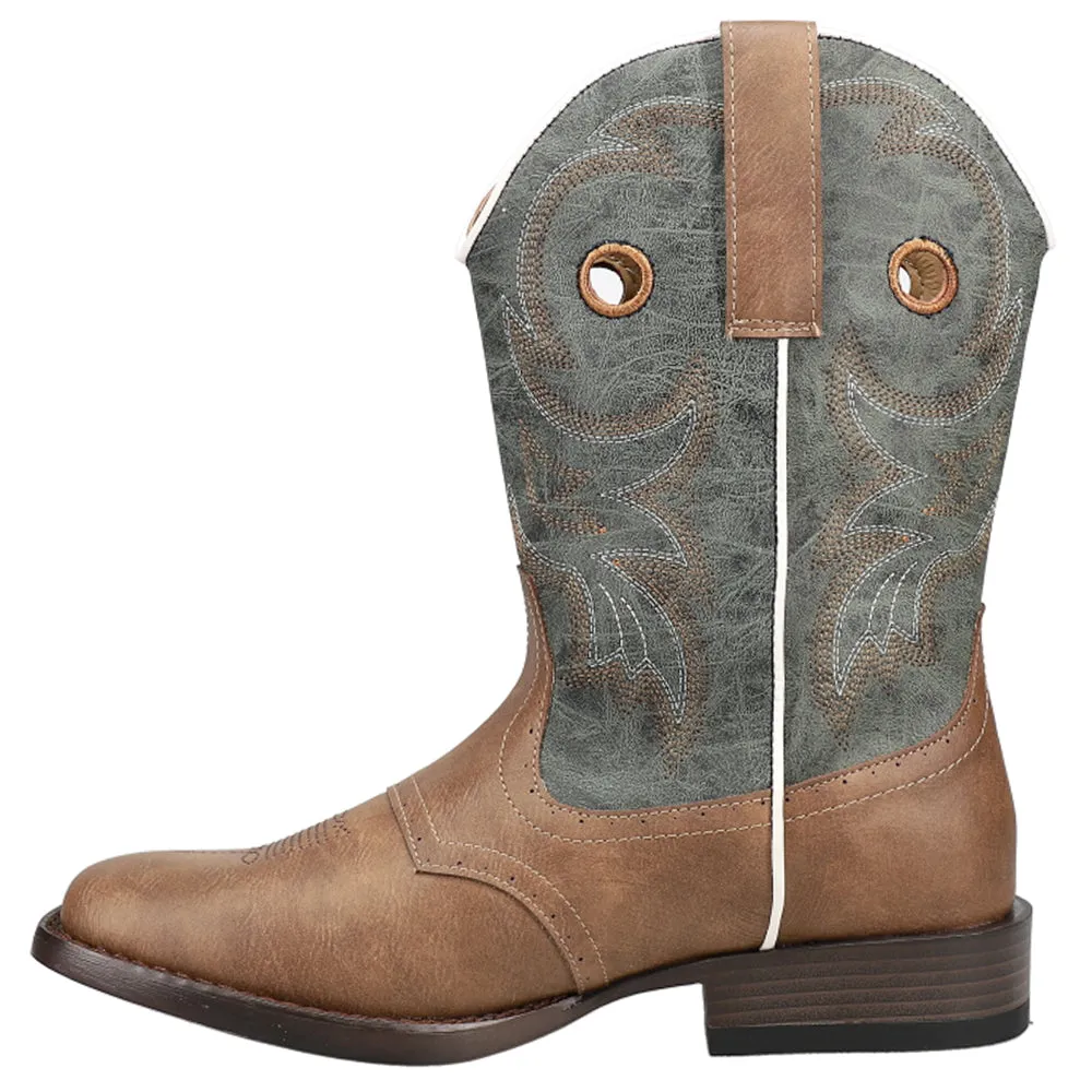 Daniel Square Toe Cowboy Boots