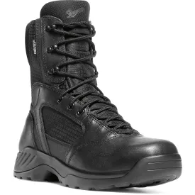 Danner Men's Kinetic 8" Side Zip Waterproof Duty Boot - Black - 28012