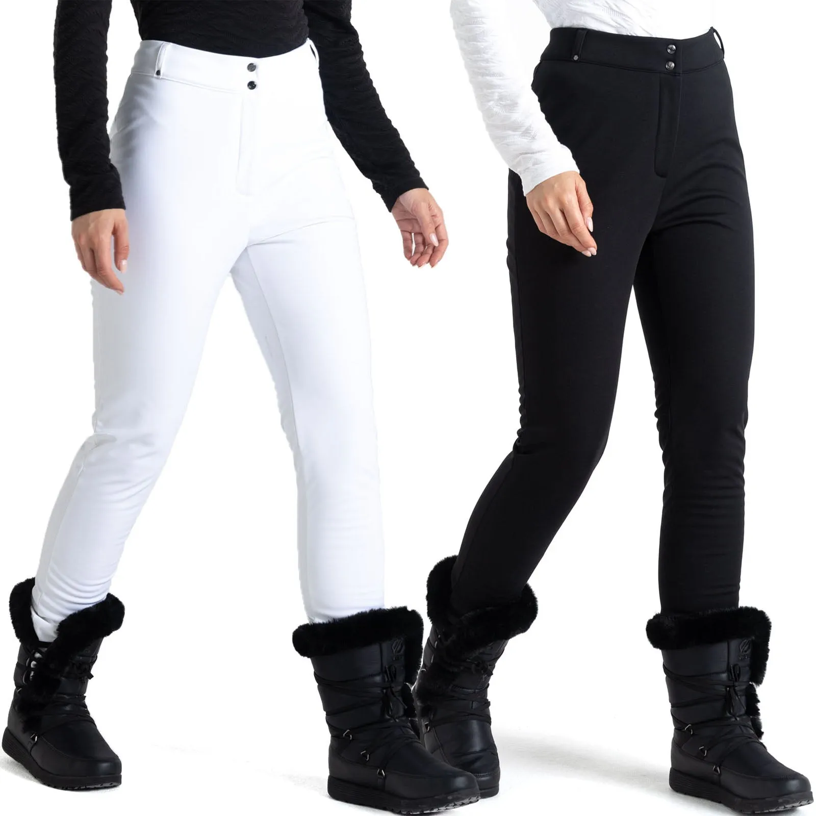 Dare 2b Womens Sleek III Slim Waterproof Softshell Ski Pants Trousers