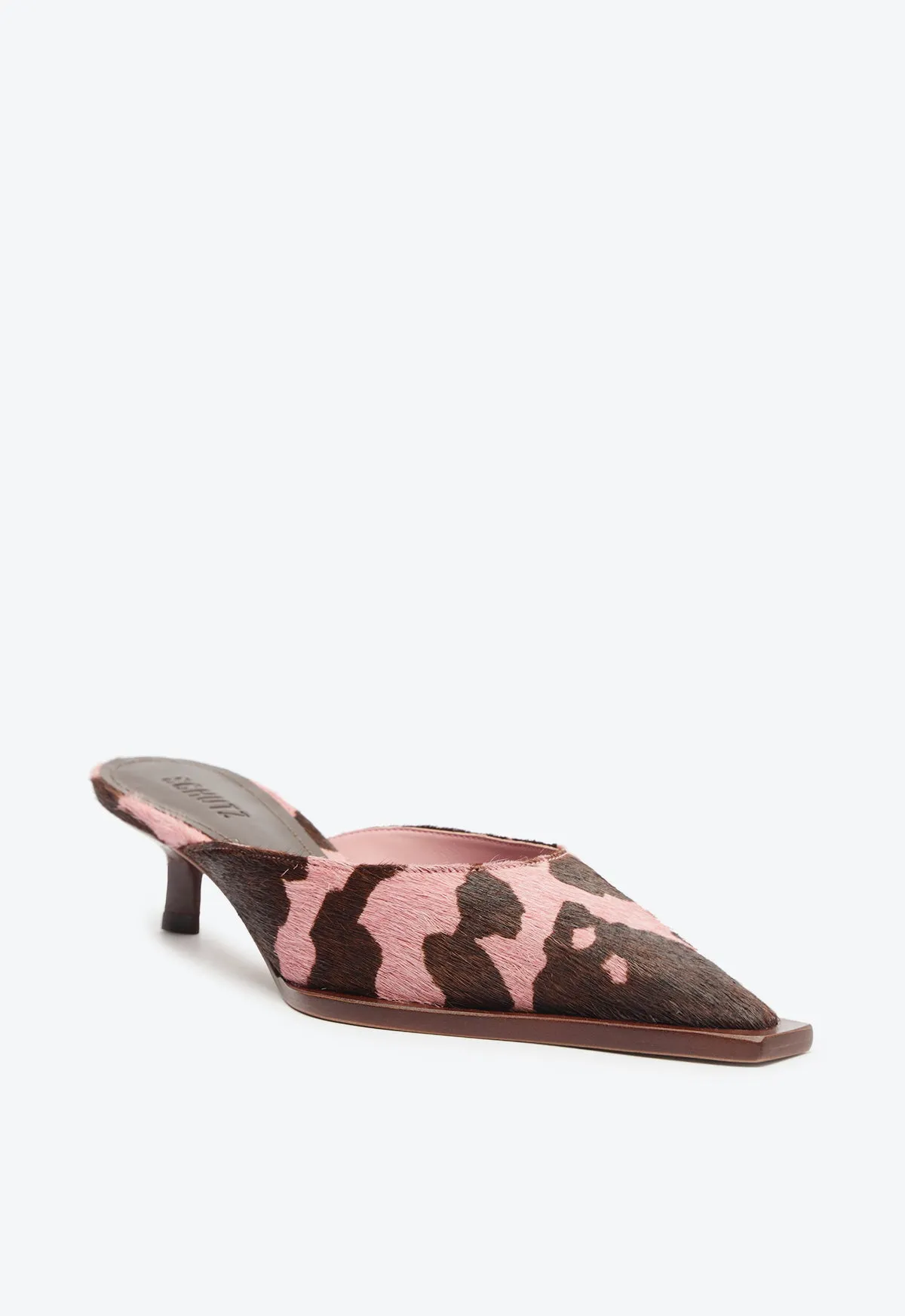 Daria Mule Leather Pump