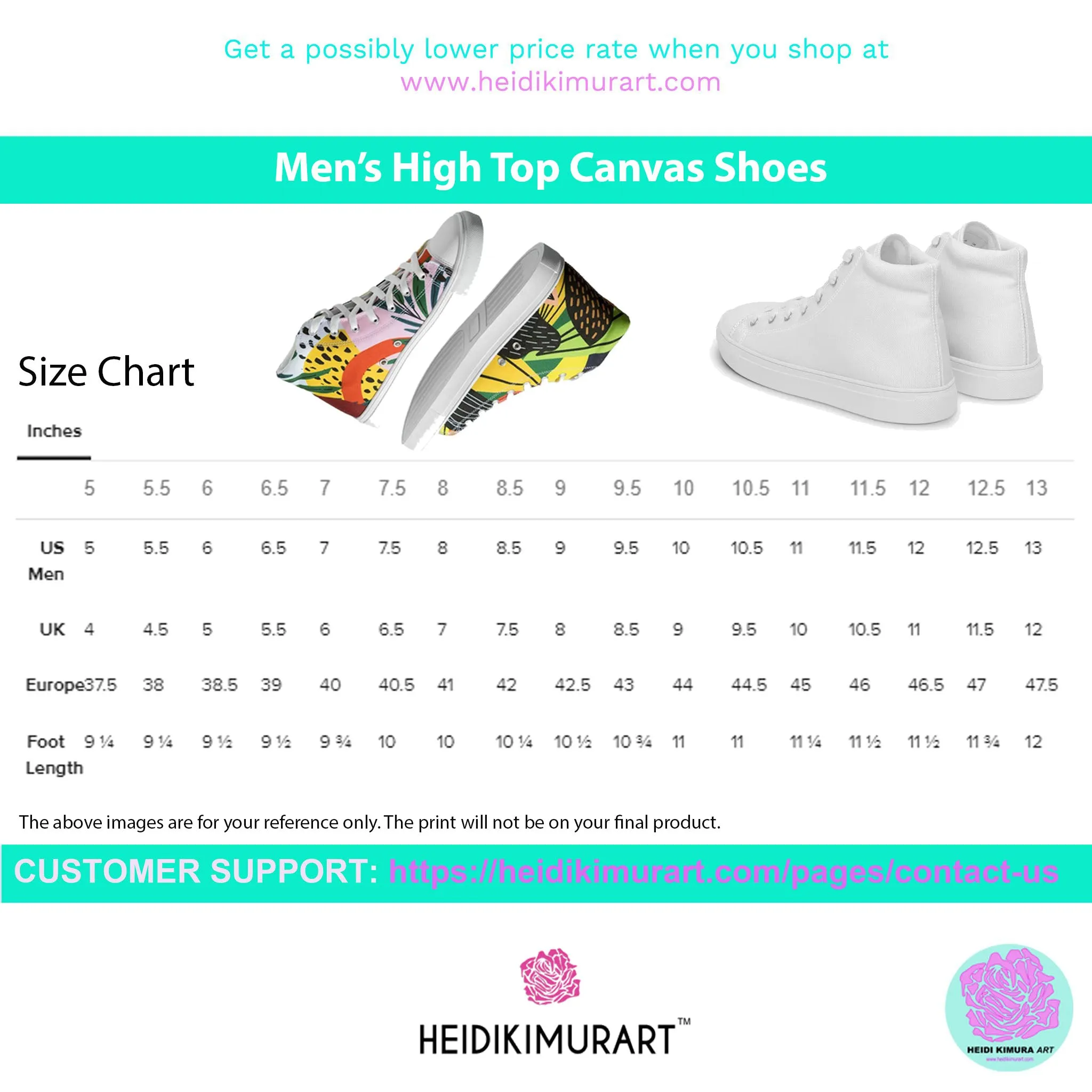 Dark Green Men's Sneakers, Premium Quality Modern Solid Color High Top Canvas Shoes For Men