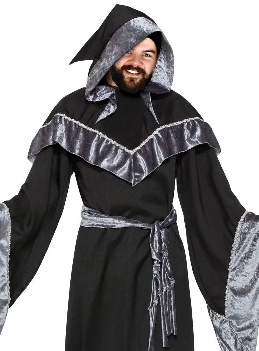 Dark Sorcerer Mens Plus Size Halloween Costume