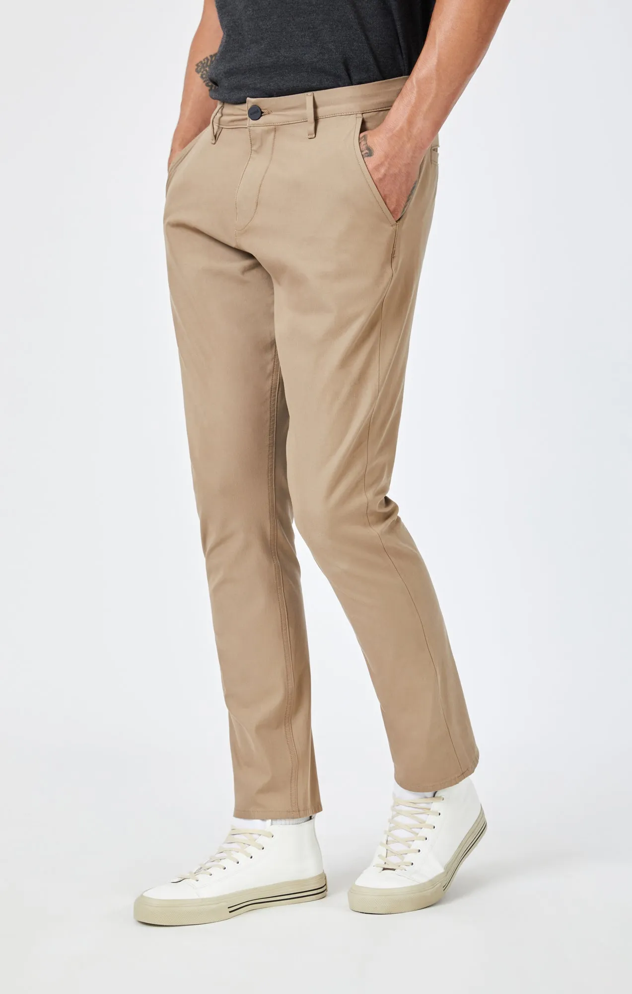 DAWSON STRAIGHT LEG CHINO IN CAMEL TRUE MOVE