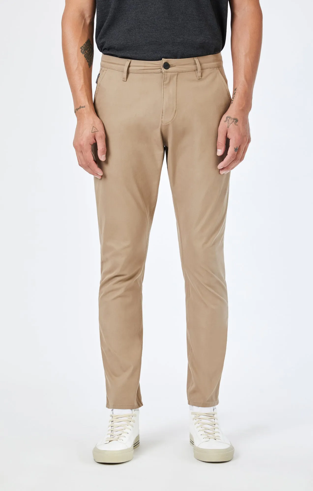 DAWSON STRAIGHT LEG CHINO IN CAMEL TRUE MOVE