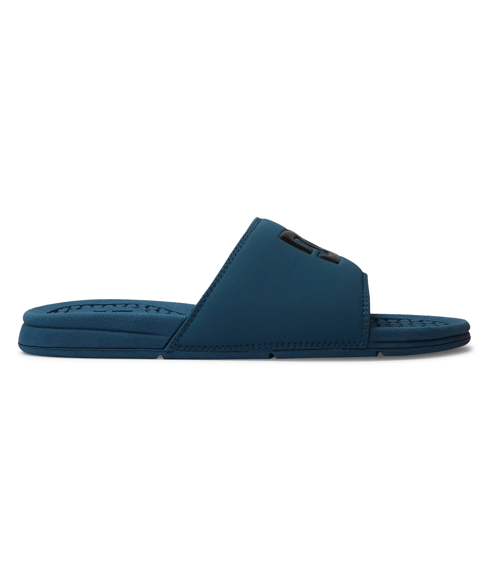 DC Shoes Mens Bolsa Leather Sliders