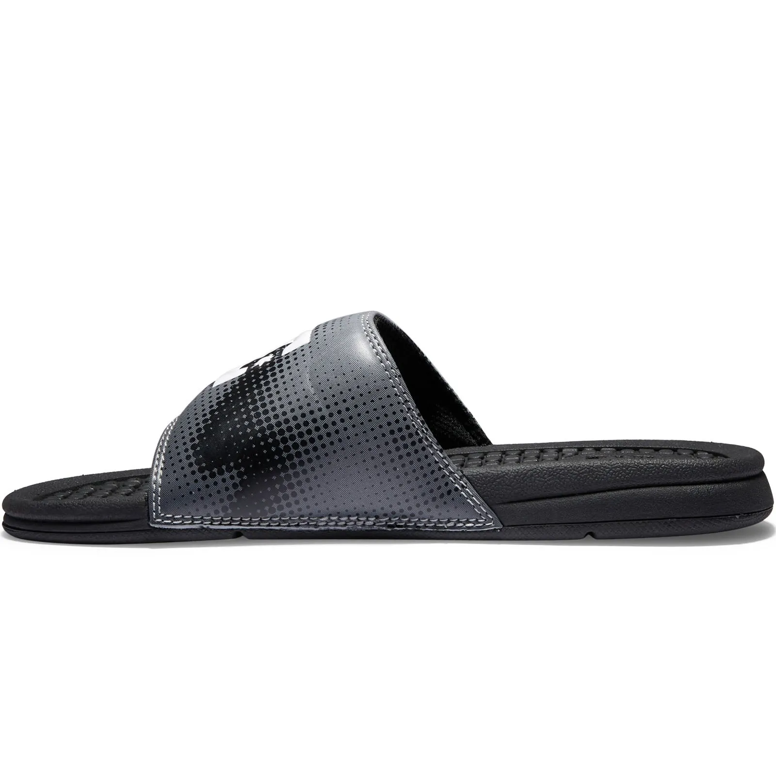 DC Shoes Mens Bolsa Leather Sliders