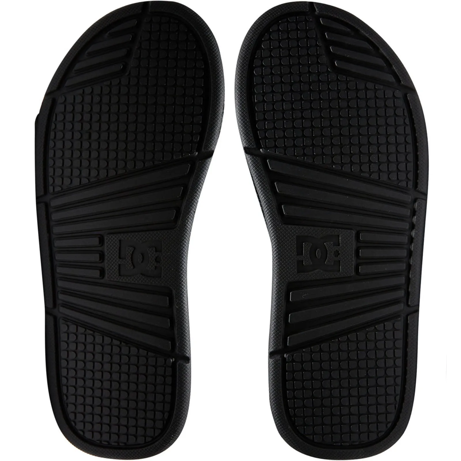 DC Shoes Mens Bolsa Leather Sliders