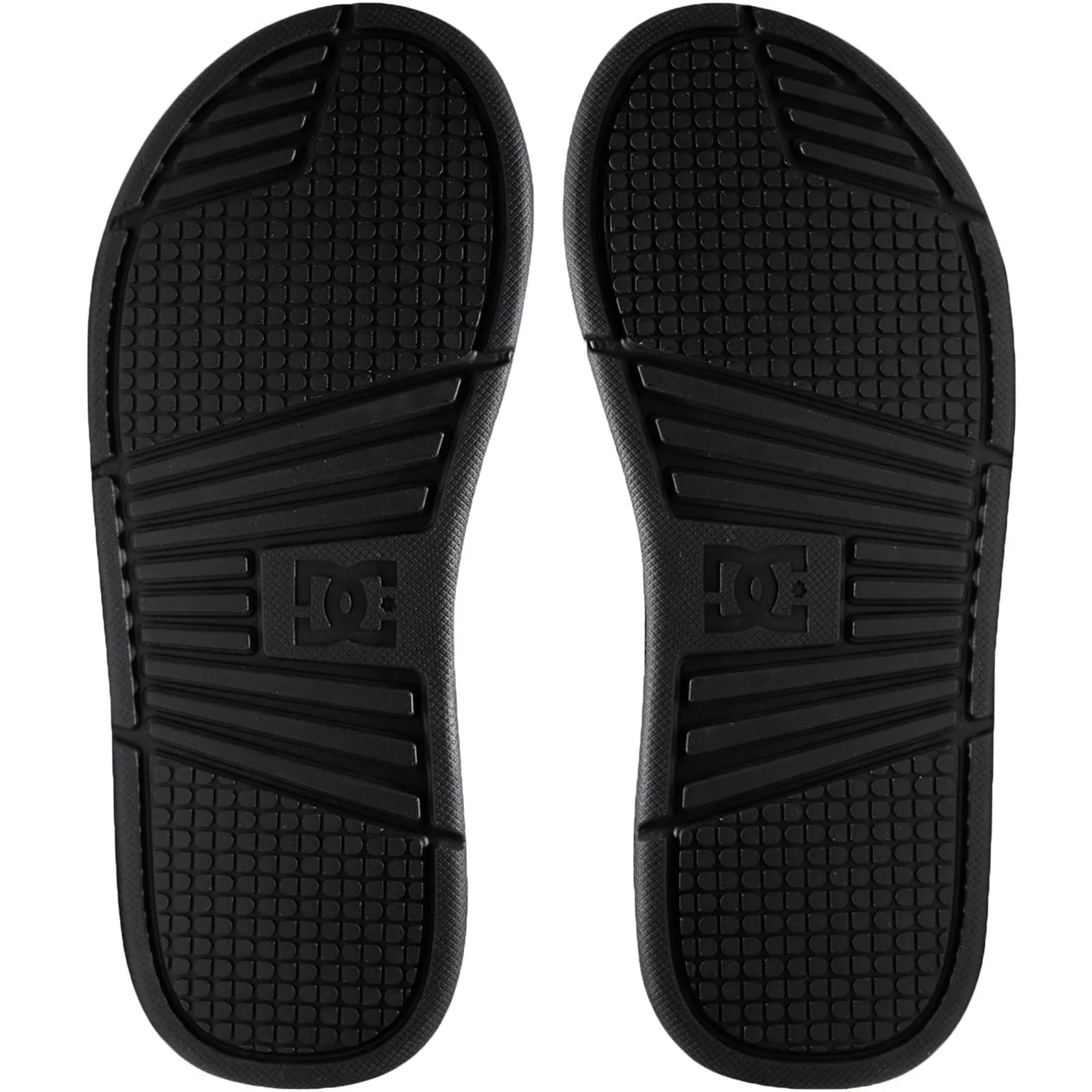 DC Shoes Mens Bolsa Leather Sliders