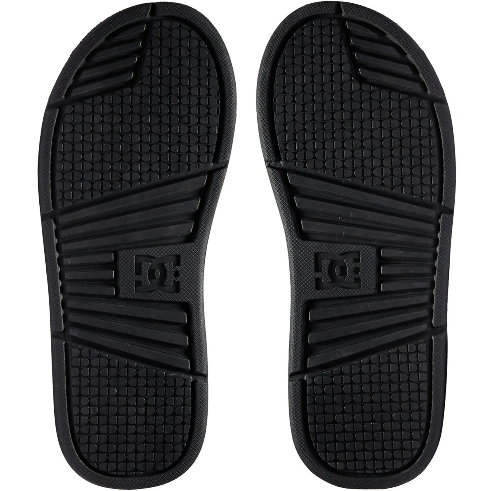 DC Shoes Mens Bolsa Leather Sliders