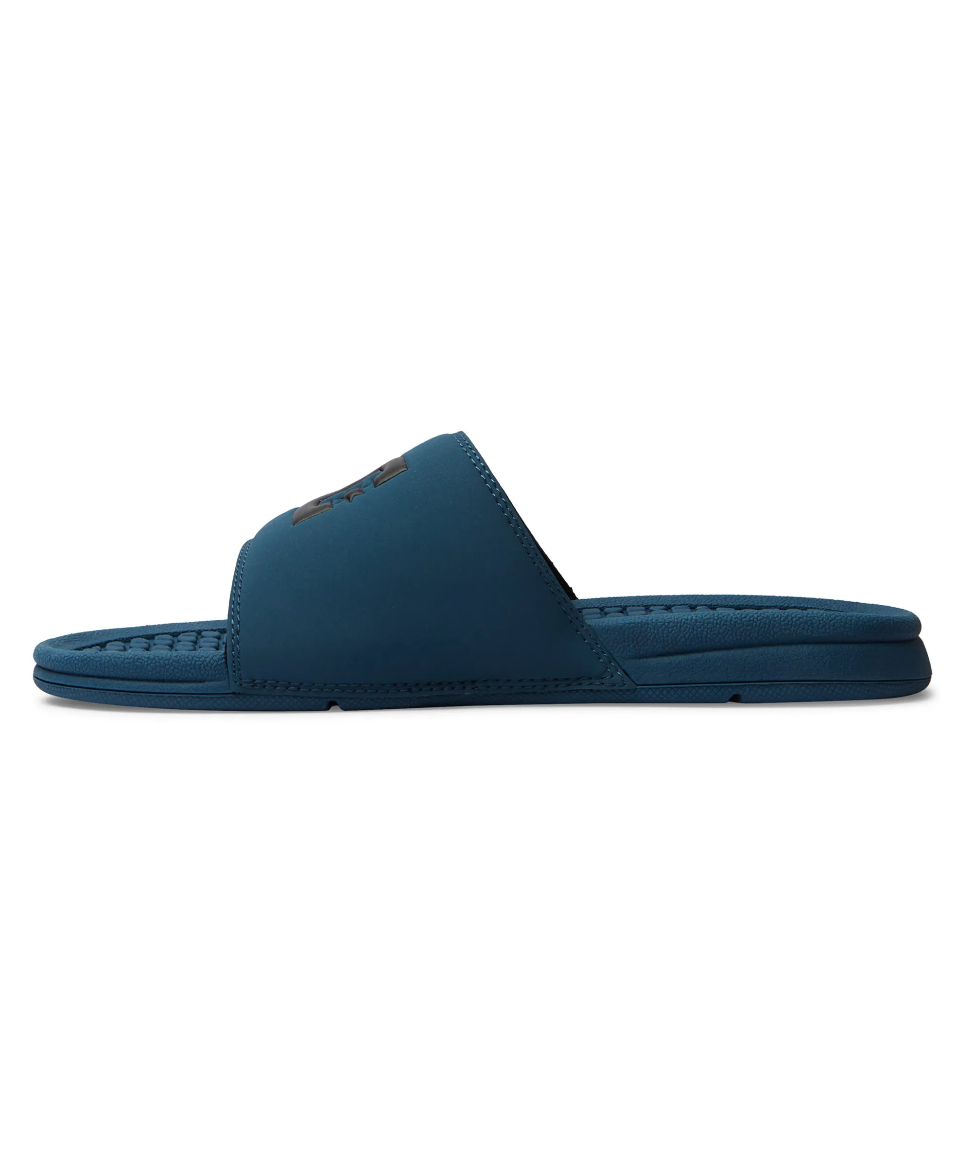 DC Shoes Mens Bolsa Leather Sliders