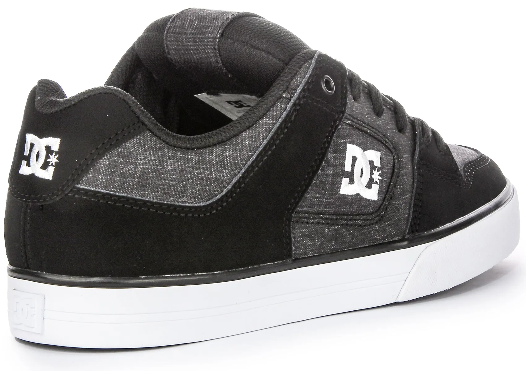 Dc Shoes Pure In Black White For Men