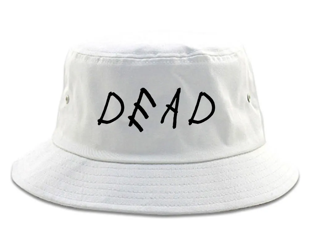 Dead Font Mens Bucket Hat