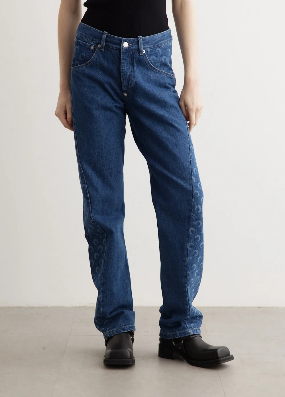 Deadstock Denim Straight Leg Pants