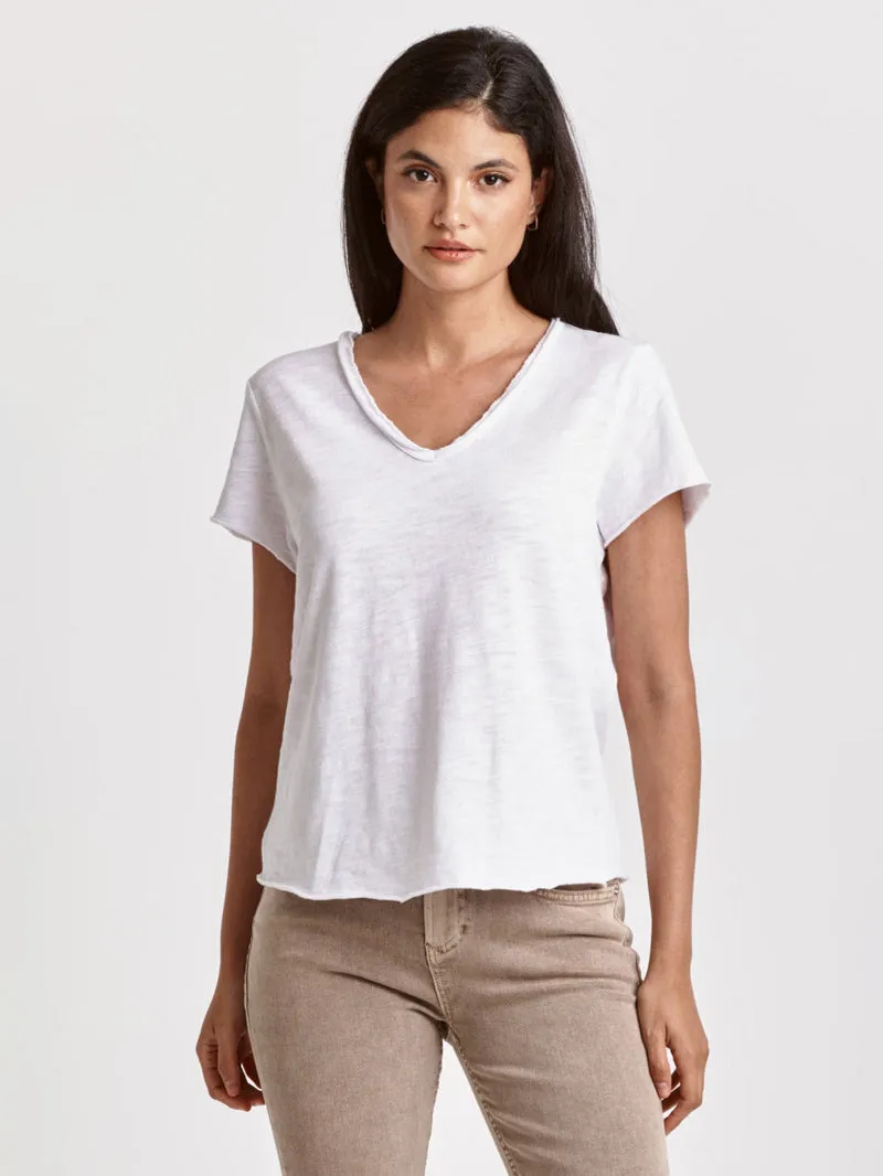 Dear John Vanya Short Sleeve Slub Tee