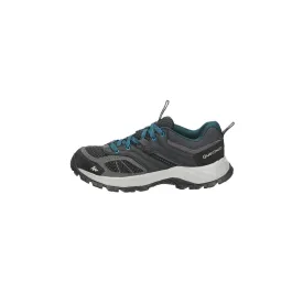 Decathlon Quechua Mountain Hiking Sport Shoes Fabric Grey Colour For Men