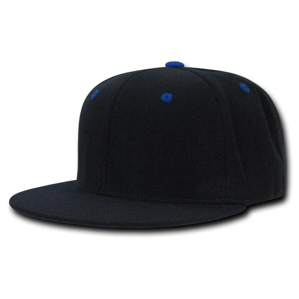 Decky Acrylic Contrasting Accent Snapbacks Baseball Hats Caps Unisex