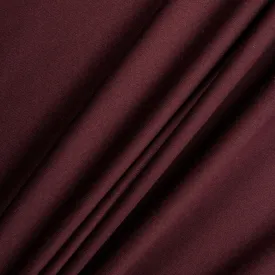 Deep Bordeaux Silk Satin