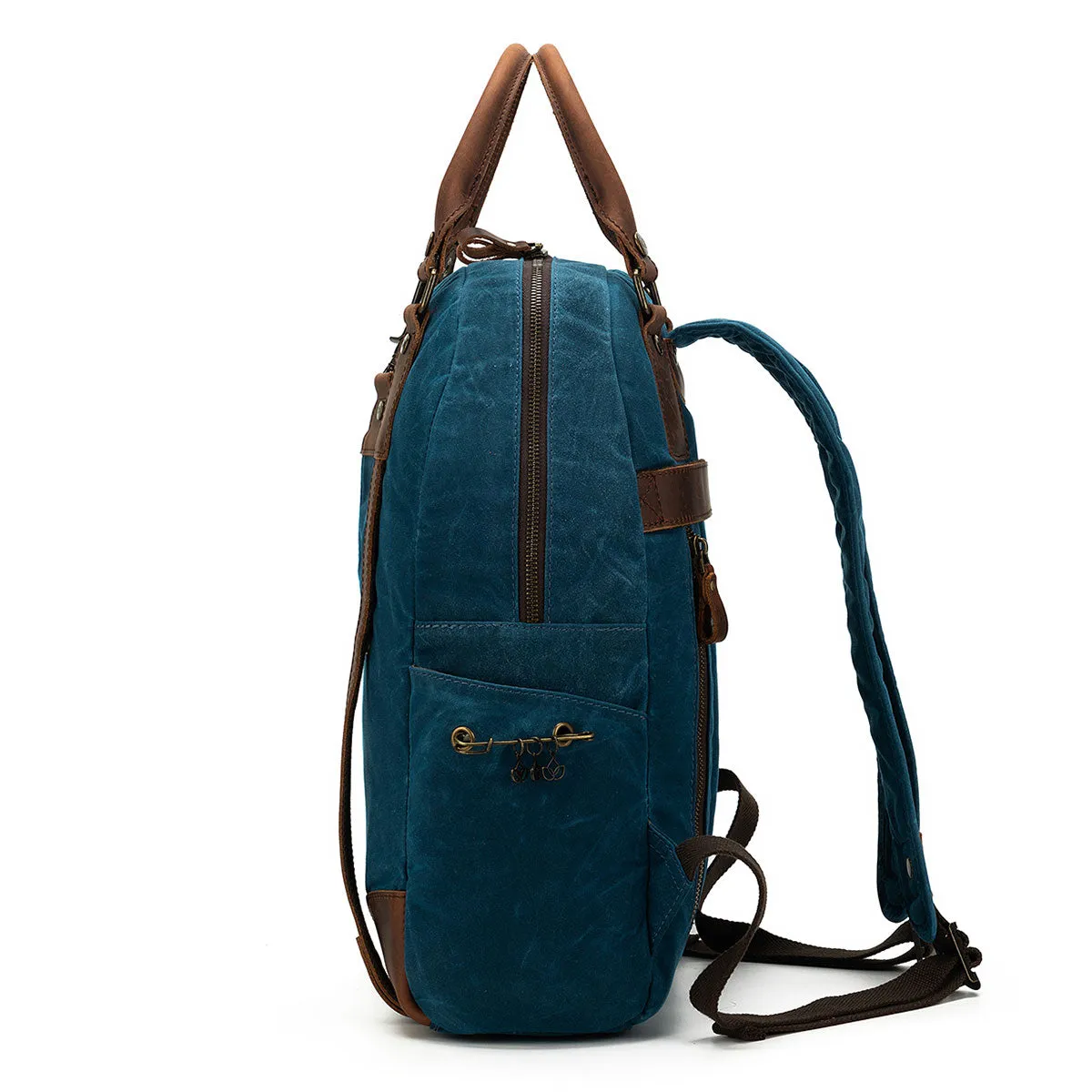 della Q Crochet Crowd - Maker's Canvas Backpack Bundle - Ocean (Pre-Order, Ships December)