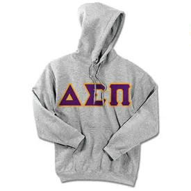 Delta Sigma Pi Standards Hooded Sweatshirt - G185 - TWILL