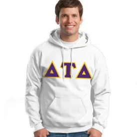 Delta Tau Delta Hooded Sweatshirt - G185 - TWILL