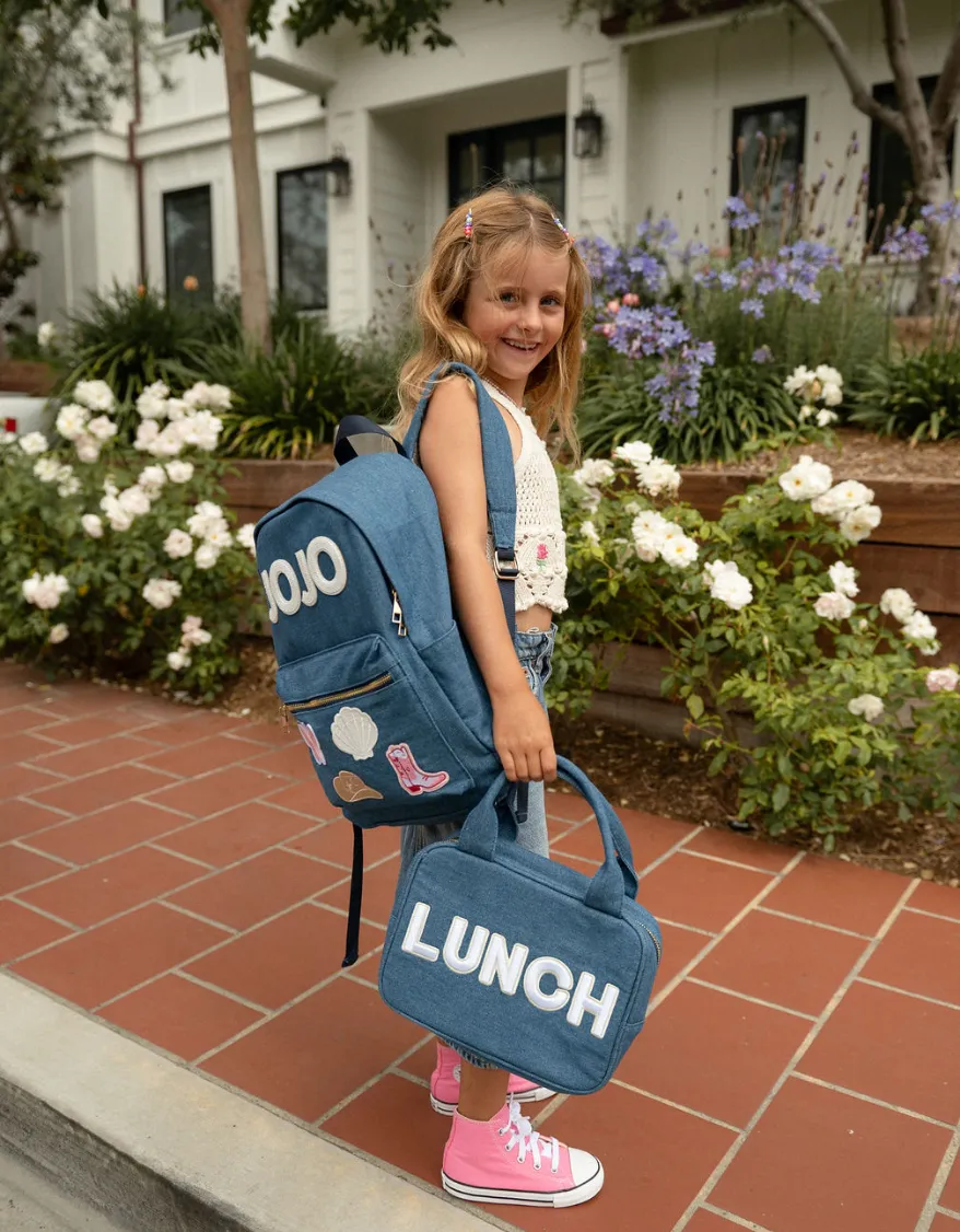 Denim Backpack