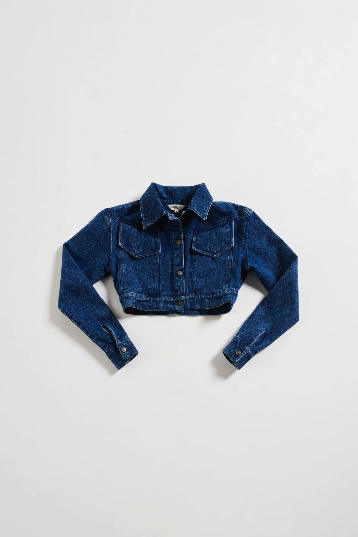 Denim Crop Jacket