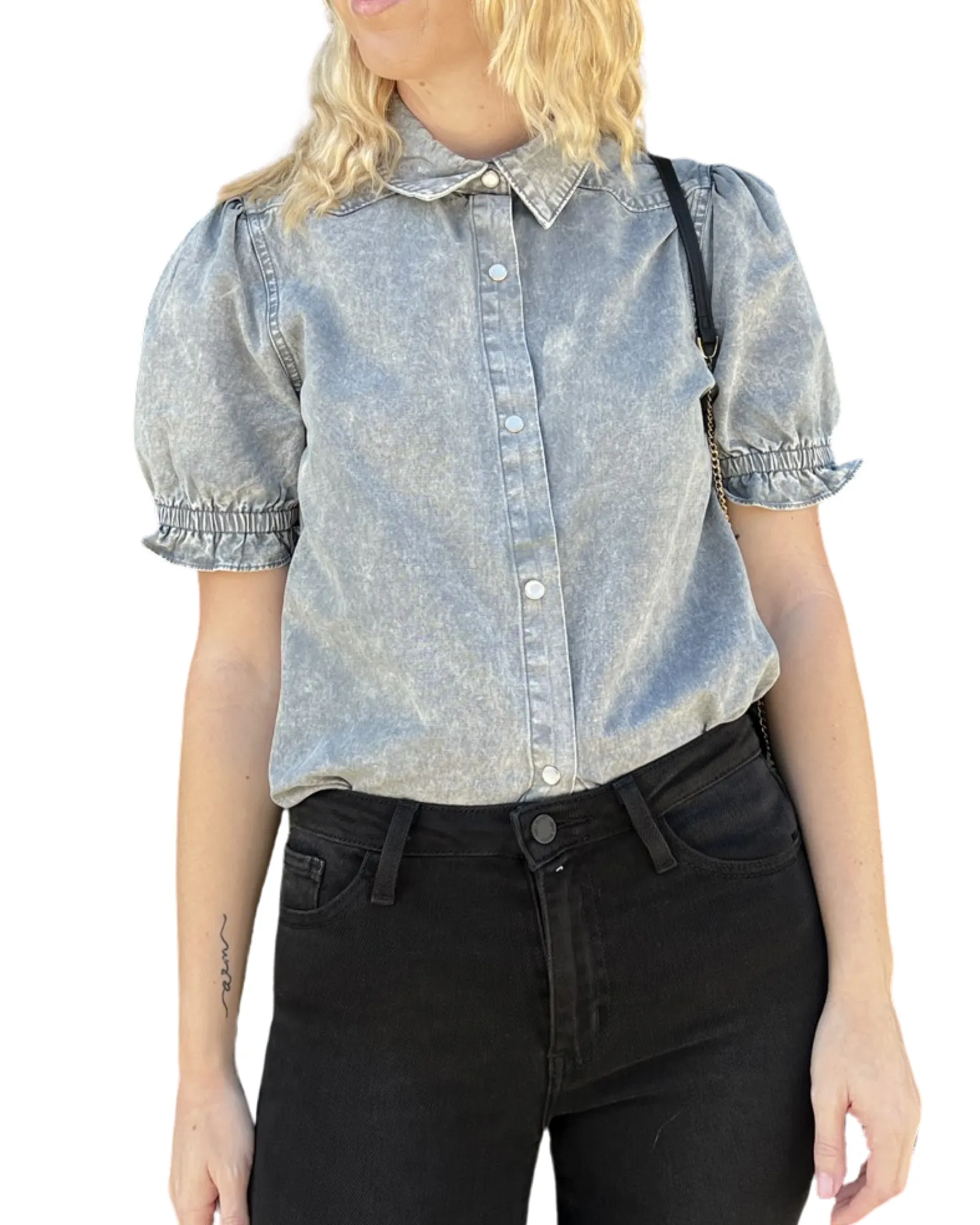 Denim Stone Wash Shirt