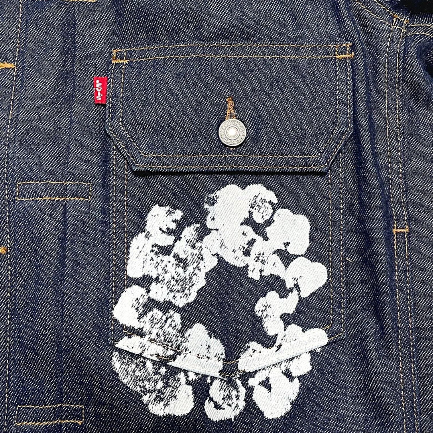 Denim Tears x Levi's Denim Jacket Selvedge Pre-Owned