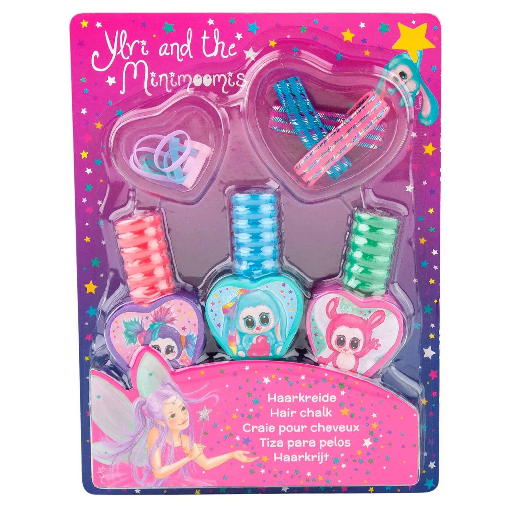 Depesche Ylvi & The Minimoomis Hair Chalking Design Set