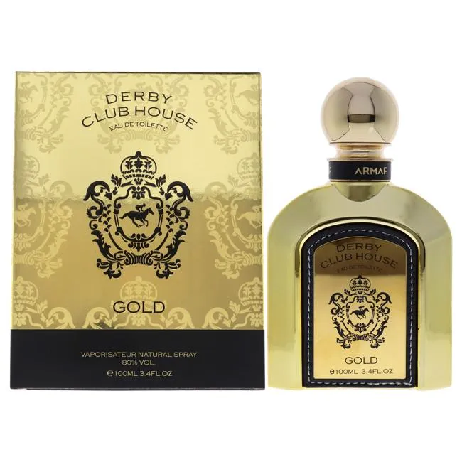 Derby Club House Gold by Armaf for Men -  EDT Spray