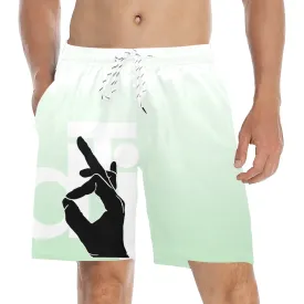 Descendants of the Island Mint Men's Mid-Length Beach Shorts