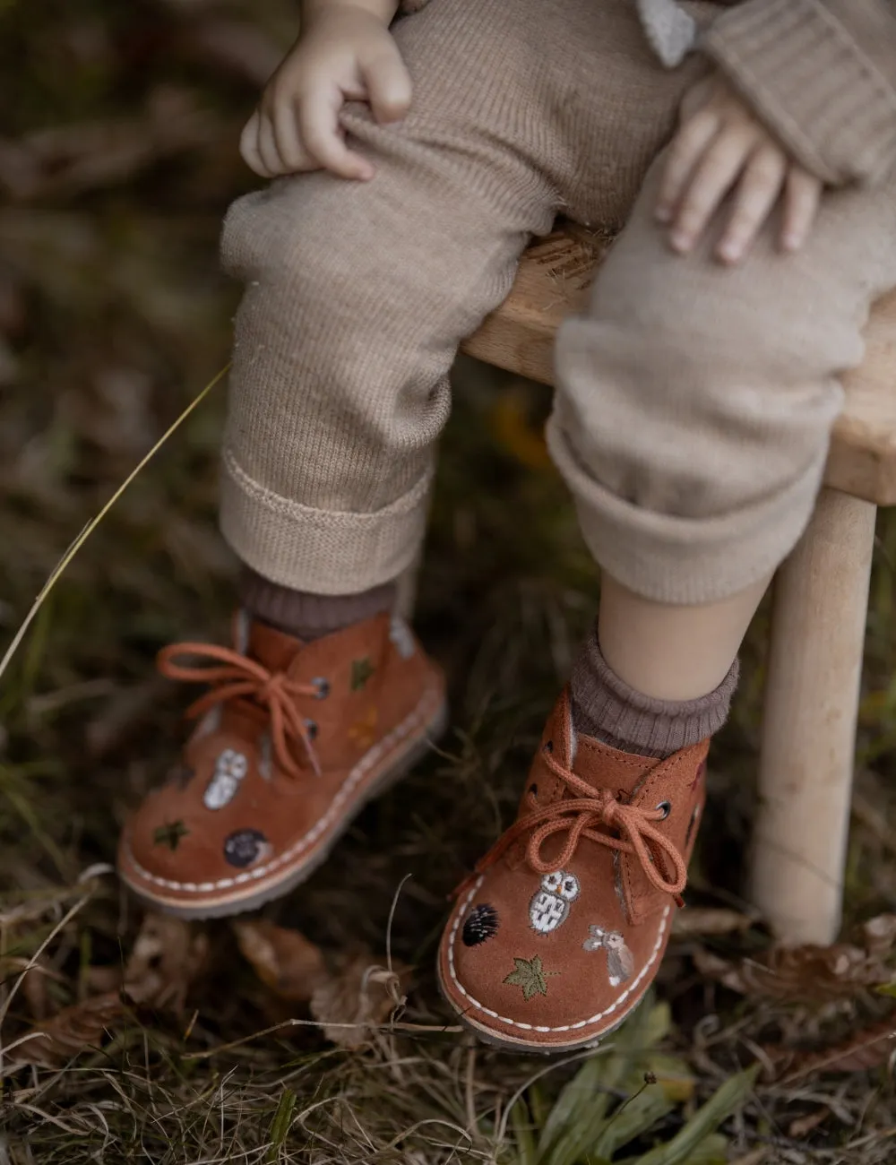 Desert Winter Boot Woodland - Cinnamon