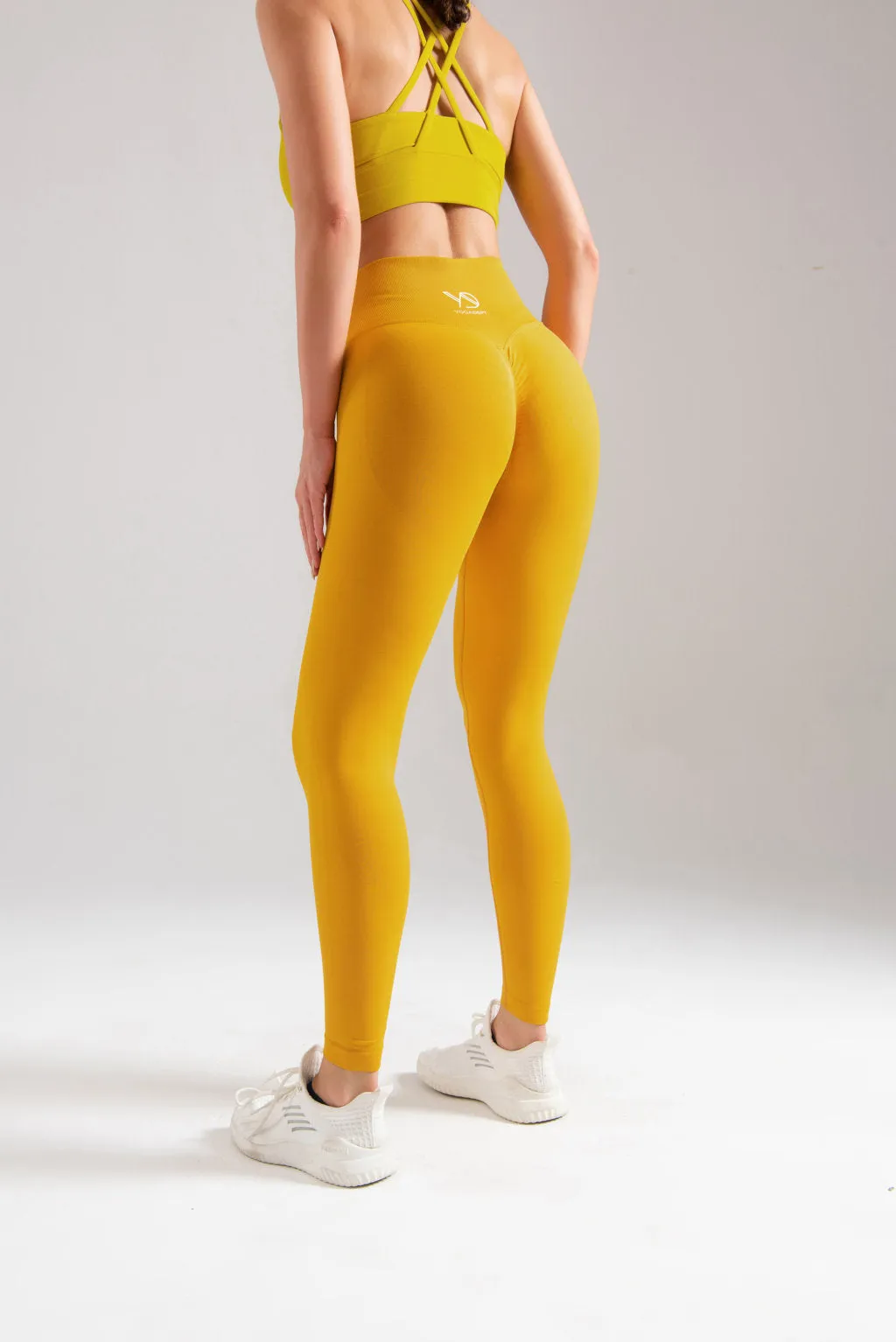 Determined Goddess High Waist Yoga Leggings