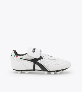 Diadora Brasil OG LT T MDPU Soccer Boots - White/Black