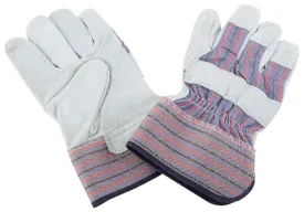 Diamondback SPAB Padded Gloves, For All Genders, One-Size, 10.25 in L, Shirred Wrist Cuff, 70% Leather & Fabric Back :PR: QUANTITY: 1