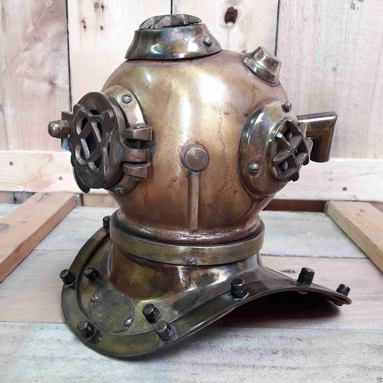 Diving Divers Helmet U.S Navy Mark V Real Antique Look Vintage Gift 7 inches