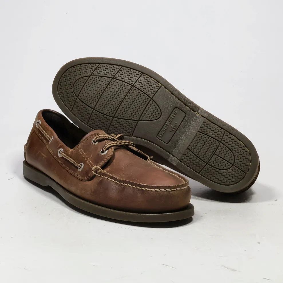 Dockers Boat Shoes Leather Brown Colour For Men