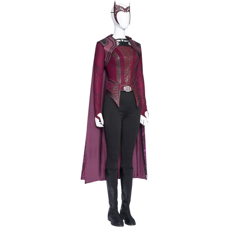 Doctor Strange 2: Scarlet Witch's New Costumes Doctor Strange in the Multiverse of Madness Wanda Cosplay Costume