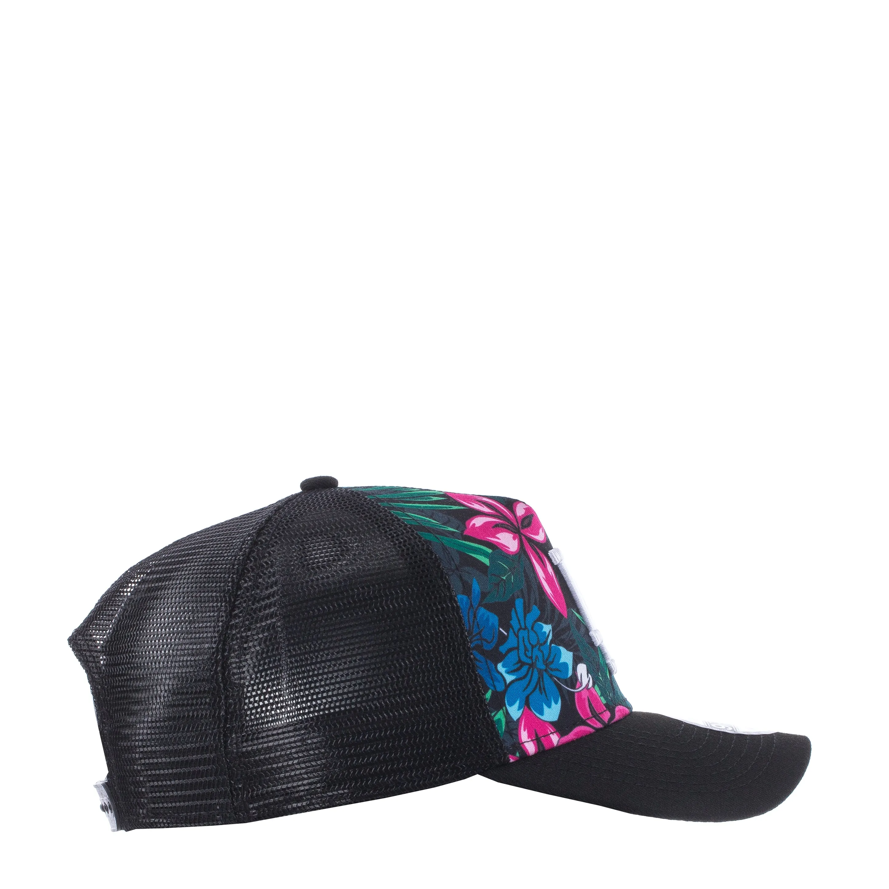 Dodgers Hibiscus Floral Trucker 940