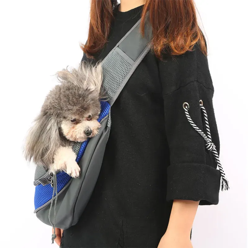 Dog Carrier Shoulder Mesh Bag Tote