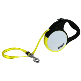 Doggo Reflective Retractable Leash (Yellow)