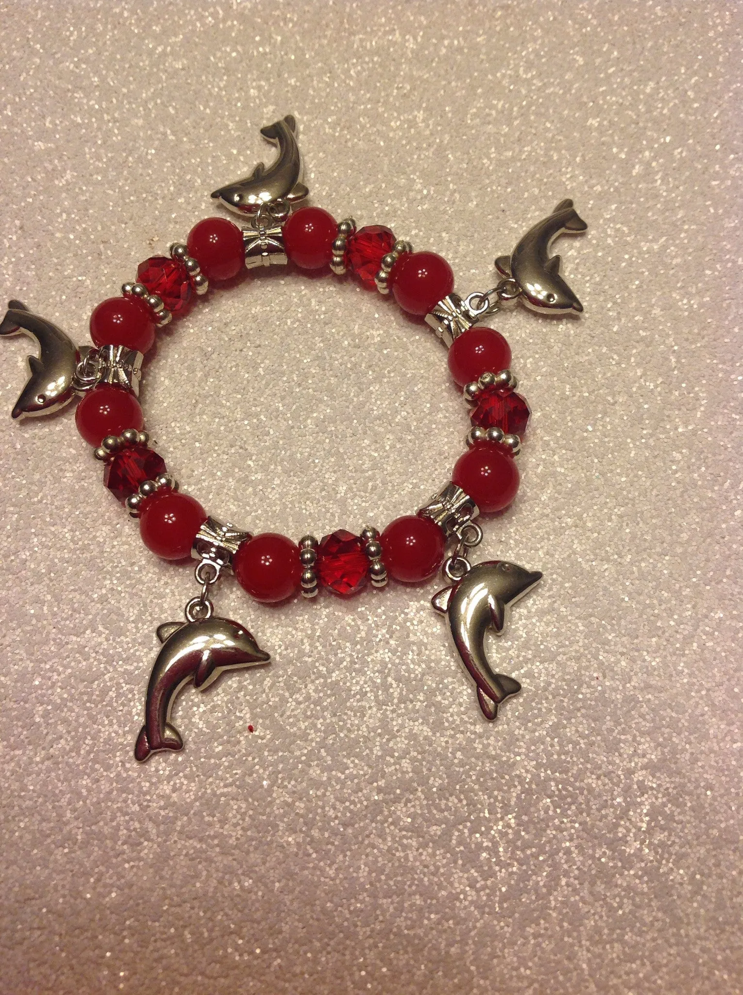 Dolphin stretch bracelets