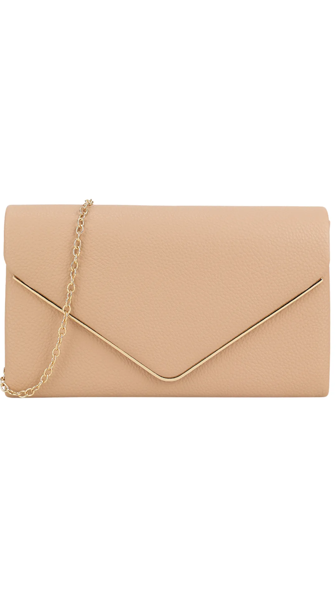 Donna Clutch- Taupe